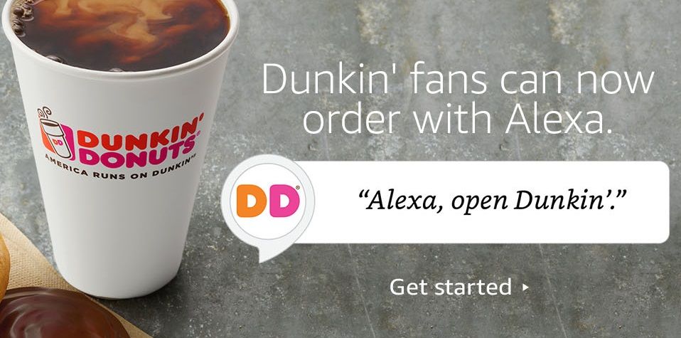 How to Order Dunkin' On-the-Go Mobile Ordering Through Amazon Alexa | Dunkin '