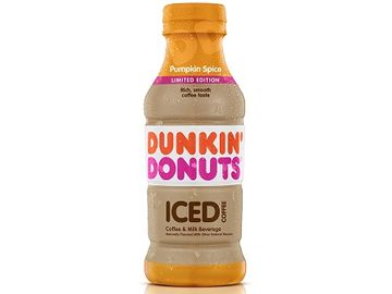 Dunkin’ Donuts Presents Pumpkin Spice Bottled Iced Coffee for a New On-the-Go Pumpkin Pick Dunkin’ Donuts Presents Pumpkin Spice Bottled Iced Coffee for a New On-the-Go Pumpkin Pick