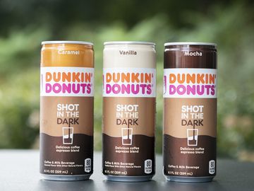 Little Can, Big Recharge: Dunkin’ Donuts Launches Shot in the Dark Coffee Espresso Blend, Its First-Ever Beverage in a Can