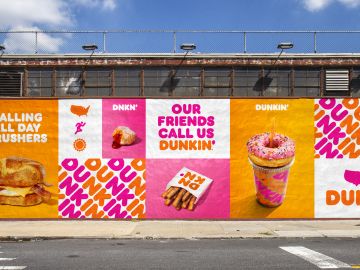 Examples of Dunkin' Branding Examples of Dunkin' Branding