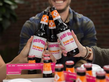 Harpoon Dunkin Coffee Porter 3