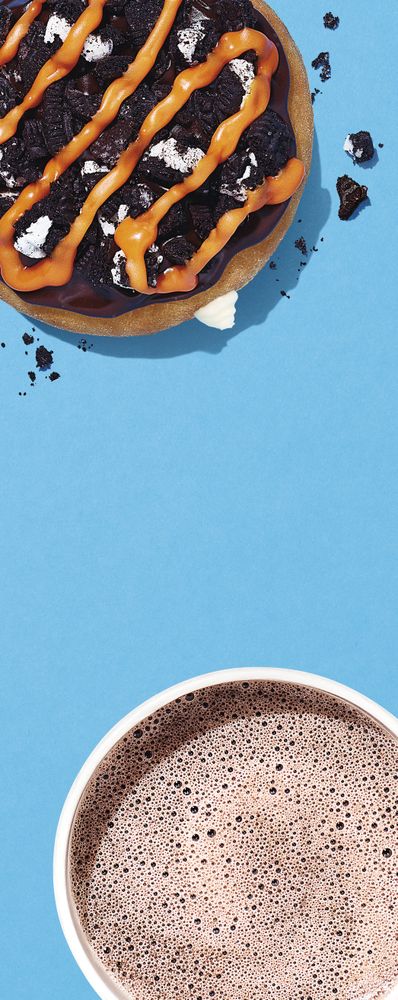 OREO Donut and OREO Hot Chocolate Lifestyle 1