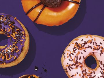 Halloween Donuts and OREO Hot Chocolate Lifestyle Halloween Donuts and OREO Hot Chocolate Lifestyle