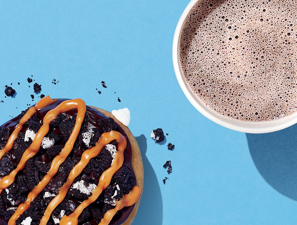 OREO Donut and OREO Hot Chocolate Lifestyle 2