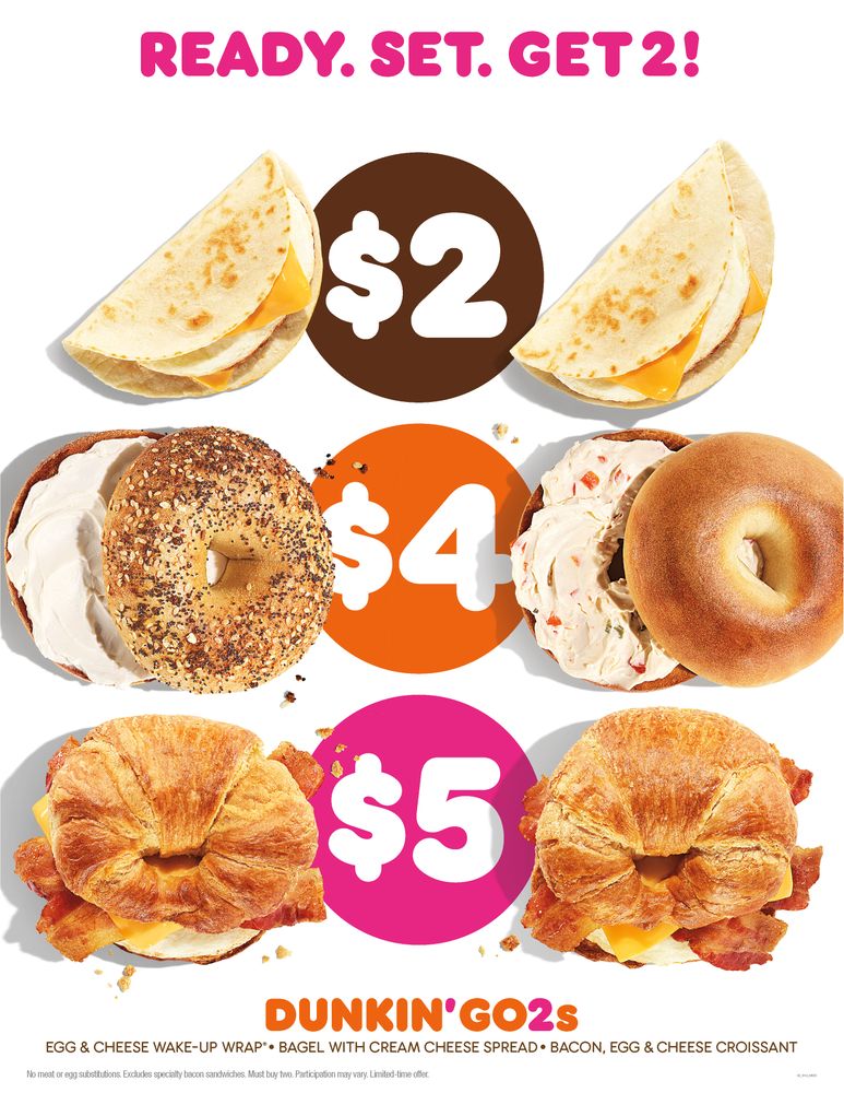 Dunkin Go2s