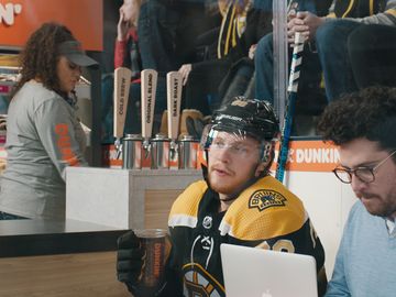 “Pasta” with a Side of Cold Brew: Boston Bruins’ David Pastrnak and Dunkin’ Team Up for a New Campaign to Prove Where There’s Hockey, There’s Dunkin’ “Pasta” with a Side of Cold Brew: Boston Bruins’ David Pastrnak and Dunkin’ Team Up for a New Campaign to Prove Where There’s Hockey, There’s Dunkin’