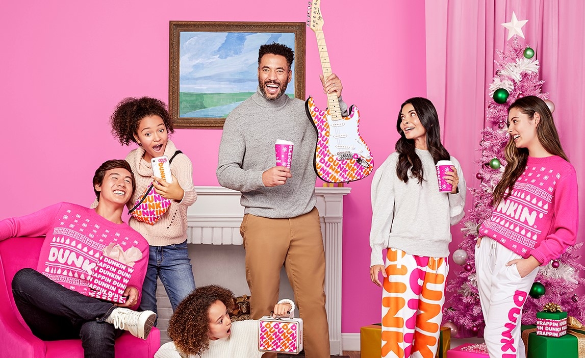 Dunkin’ Drops Exclusive Holiday Merch On First-Ever Online Pop-Up Shop
