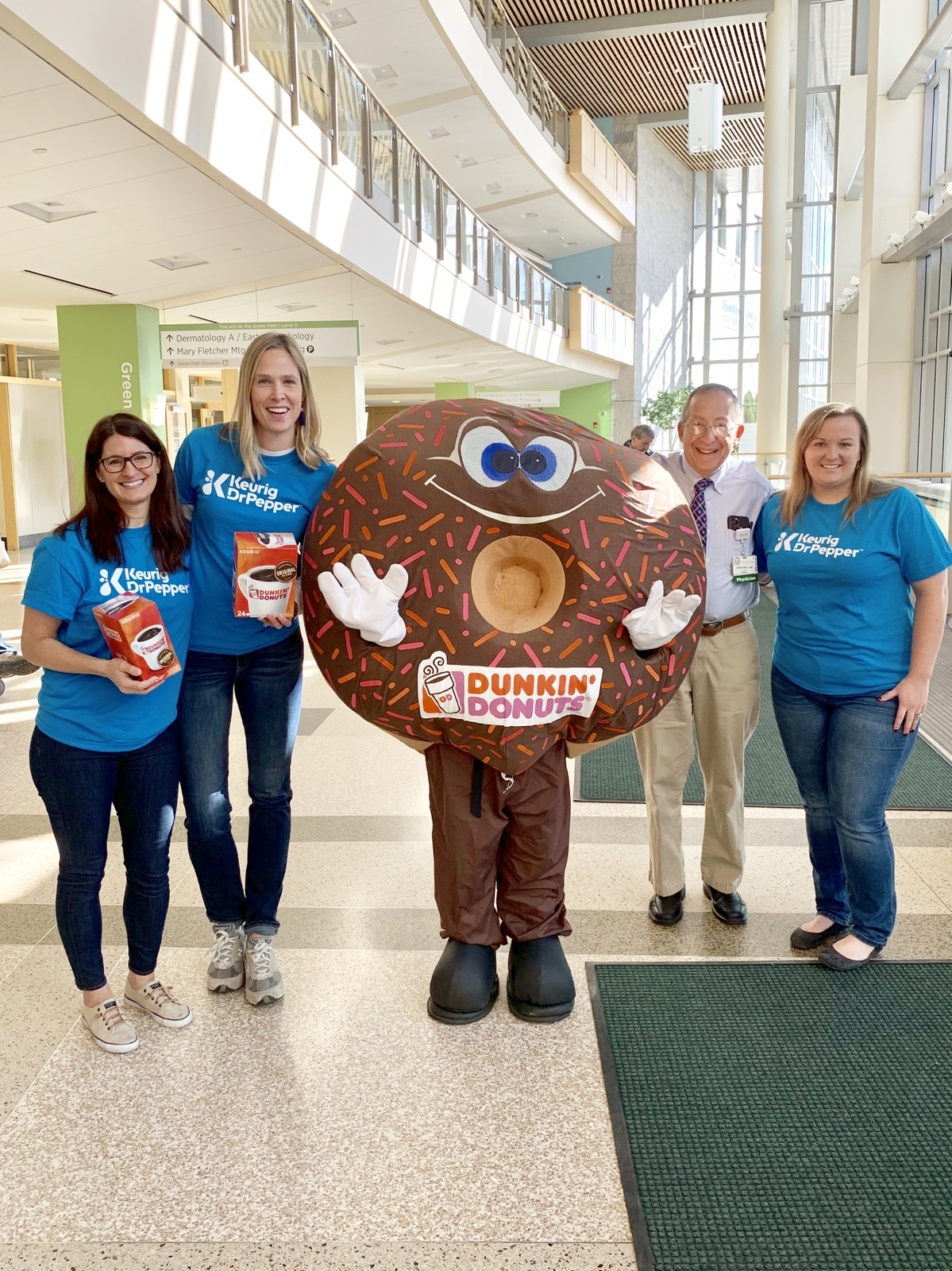 The Dunkin’ Joy in Childhood Foundation, Keurig and JM Smucker team up to deliver Dunkin’ K-Cup Pods® to pediatric hospital oncology units