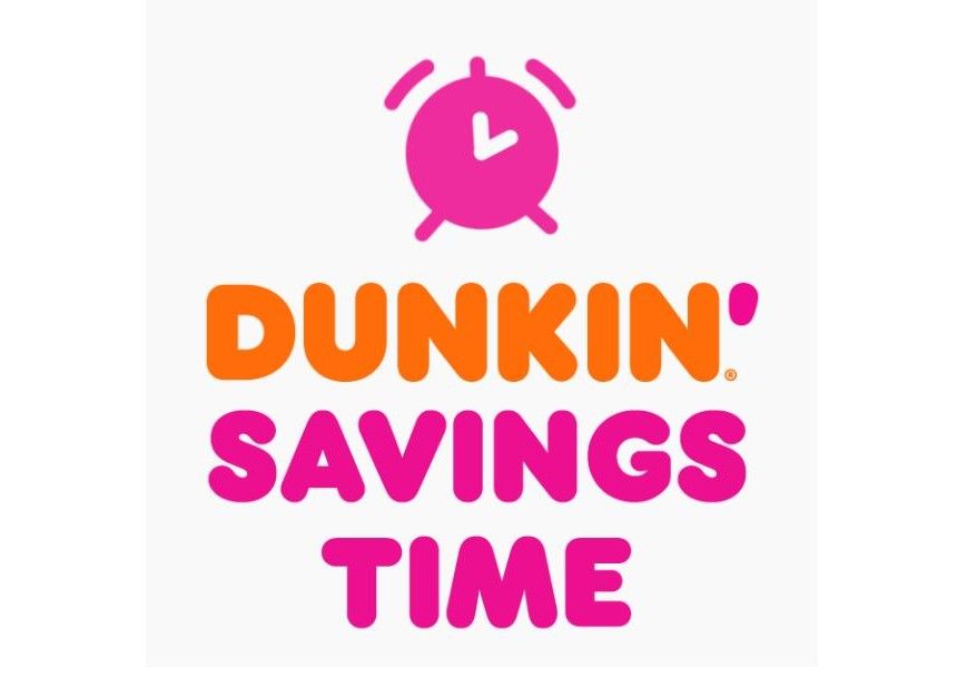 Lose an Hour, but Win Great Prizes with Dunkin’ Savings Time 