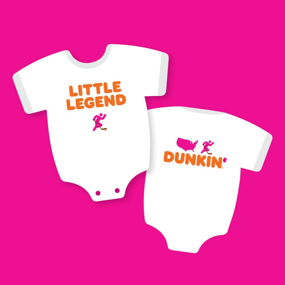 Win a Dunkin’ Baby Onesie for Your Future Hockey Star 