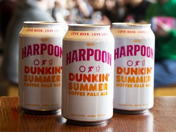 Dunkin’ and Harpoon Reunite for New Harpoon Dunkin’ Summer Coffee Pale Ale Dunkin’ and Harpoon Reunite for New Harpoon Dunkin’ Summer Coffee Pale Ale