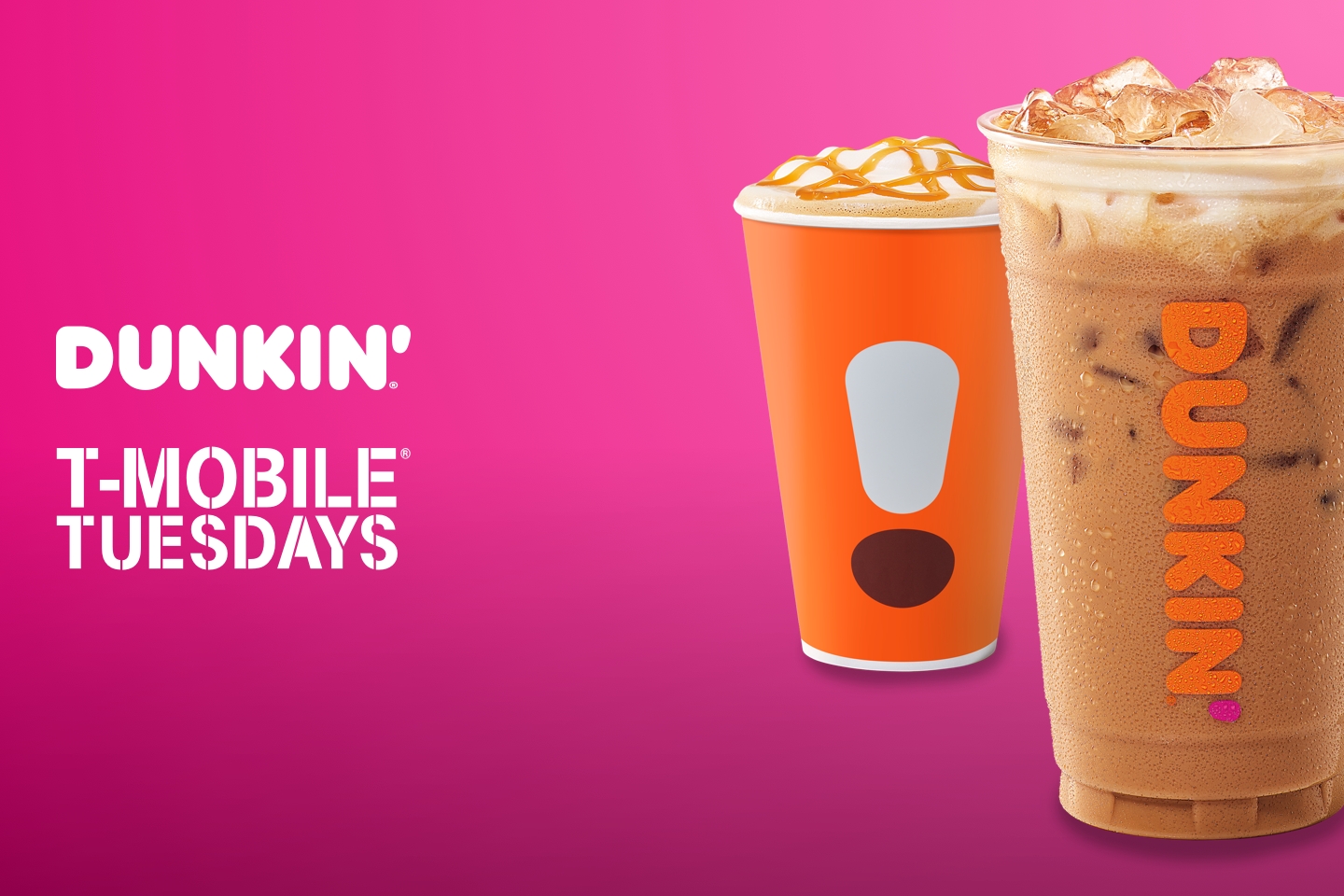 Tackle Tuesdays with a Free Latte from Dunkin’ and T-Mobile