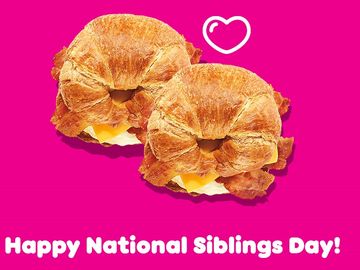 Celebrate National Siblings Day with Dunkin’ Go2s Celebrate National Siblings Day with Dunkin’ Go2s