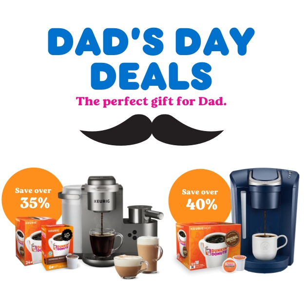 Dad’s Day Deals: Exclusive Keurig® x Dunkin’ Bundles 