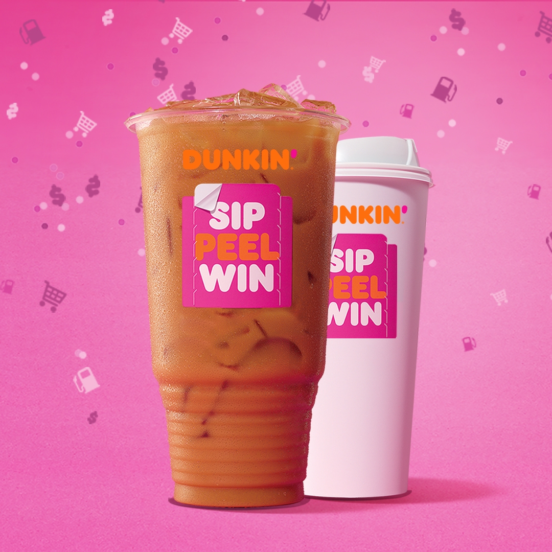The Winner’s Cup: Dunkin’s “Sip. Peel. Win.” Promotion Returns with Chance to Win $20 Million Worth of Prizes
