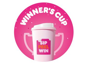 Sip. Peel. Win. Sip. Peel. Win.