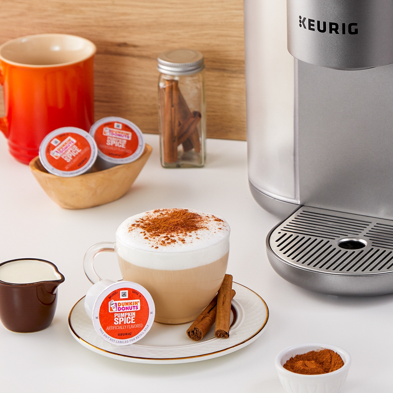 Get in the Fall Spirit with a Dunkin’ Pumpkin Spice Caramel Cappuccino