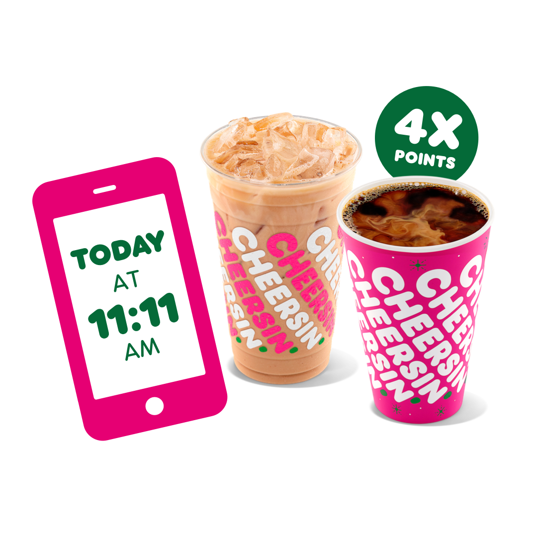 Your Wish for More Bonus Points Comes True Today at Dunkin’ 