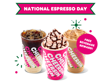Earn a Free Beverage Reward at Dunkin’ in Celebration of National Espresso Day 