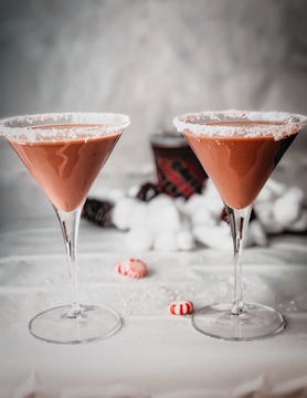 Peppermint Mocha Espresso Martini