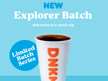 The Story Behind Dunkin’s Explorer Batch Coffee