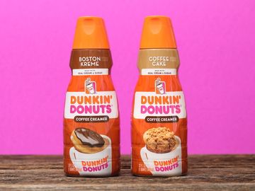 Enjoy Boston Kreme and Coffee Cake Creamers in Your Dunkin’ Coffee at Home