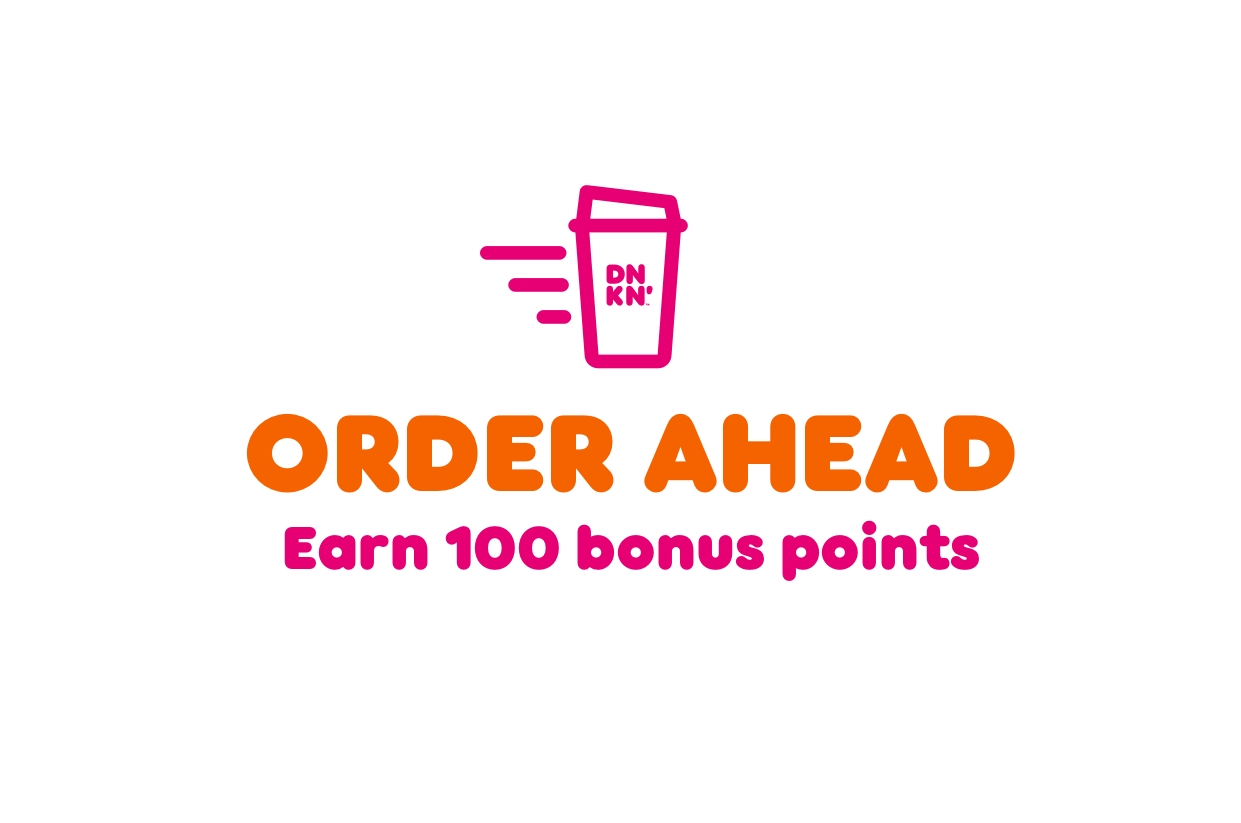 Dunkin’ Rewards DD Perks® Members Who Order Ahead