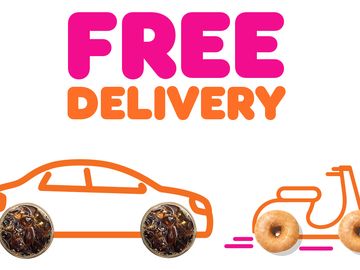 Dunkin’ Offers Free Delivery with Grubhub Through April 19