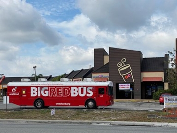 big red bus 1
