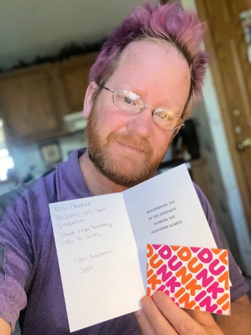 Delivering Dunkin’: New Hampshire Postal Worker Surprises 2020 Grads with Gift Cards