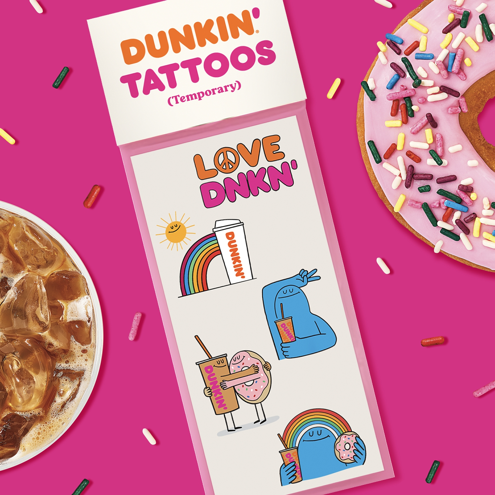 Celebrate National Tattoo Day with Some Sweet, Temporary Ink from Dunkin’
