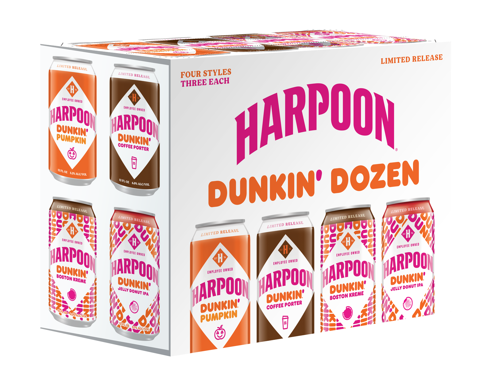 Harpoon Dunkin' Dozen 12-Pack