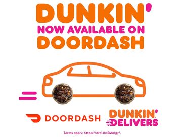 Dunkin' x DoorDash Dunkin' x DoorDash