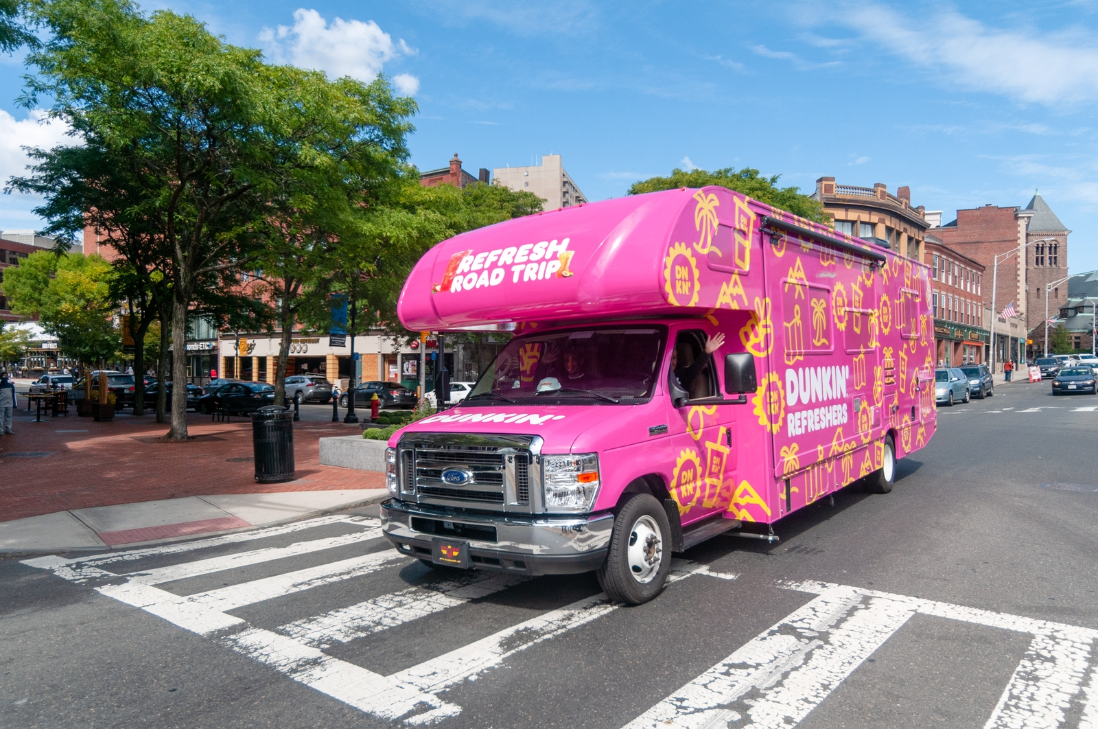 Take a Peek Inside the Dunkin’ Refreshers RV
