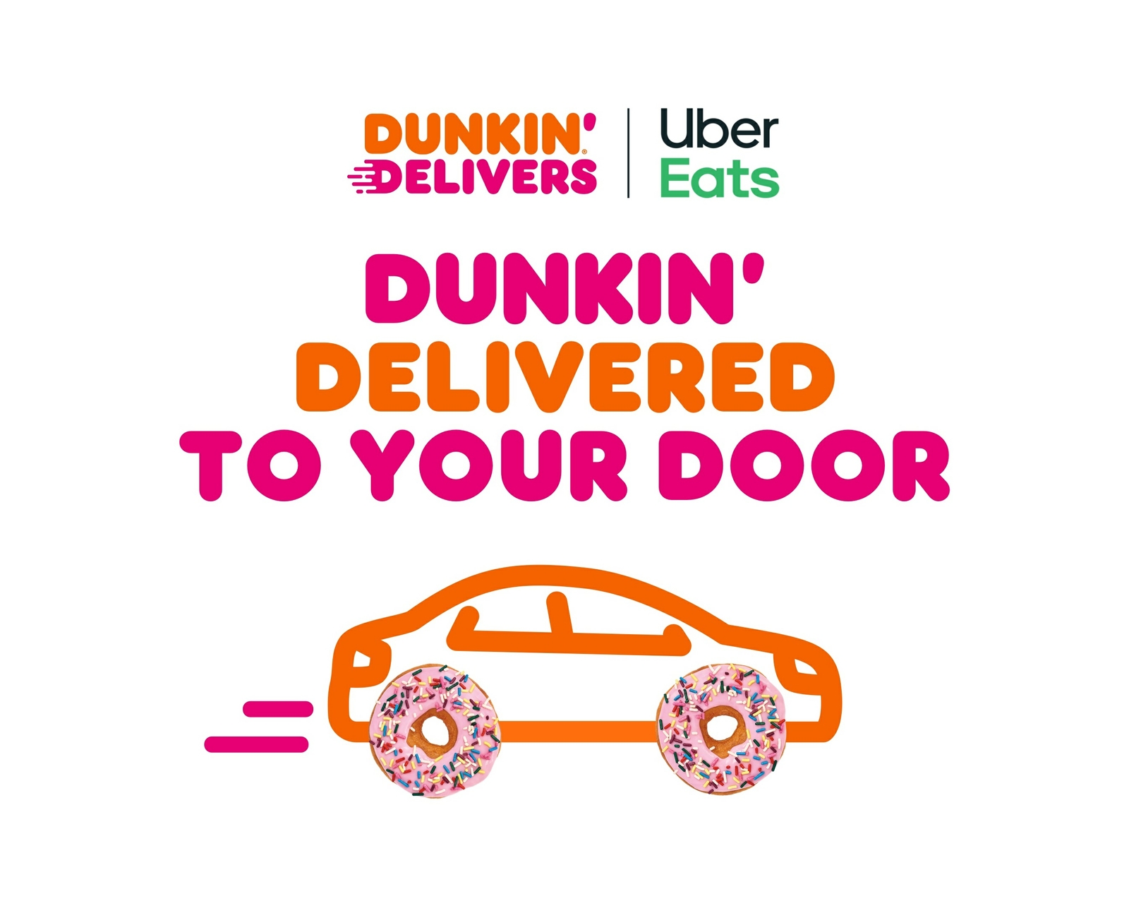 Score a Half-Dozen Donuts from Dunkin' with Uber Eats