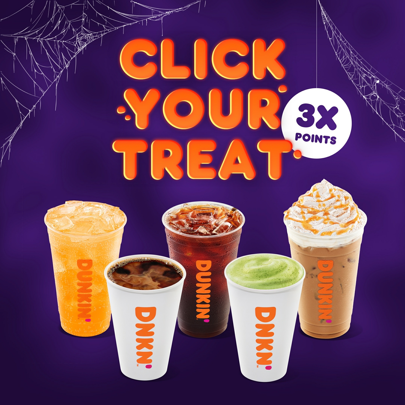 No Tricks, Just Treats! Click Your Halloween Treat from Dunkin’ 