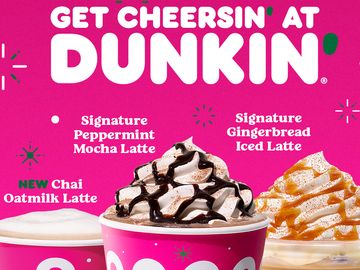 Raise a Cup: Dunkin’ Heralds the Holidays with Early Menu Reveal Raise a Cup: Dunkin’ Heralds the Holidays with Early Menu Reveal
