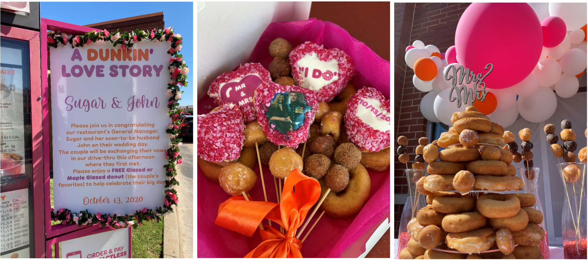 Dunkin' Wedding