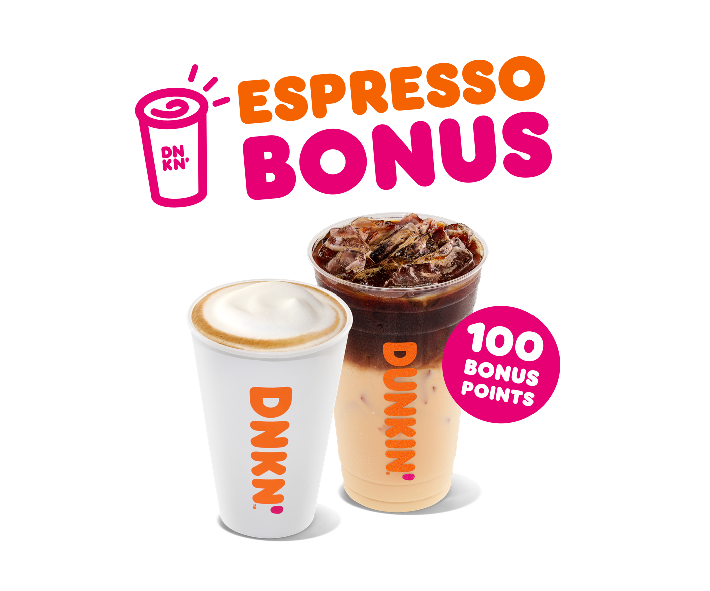 Sip and Earn 100 Bonus Points on Espresso Drinks