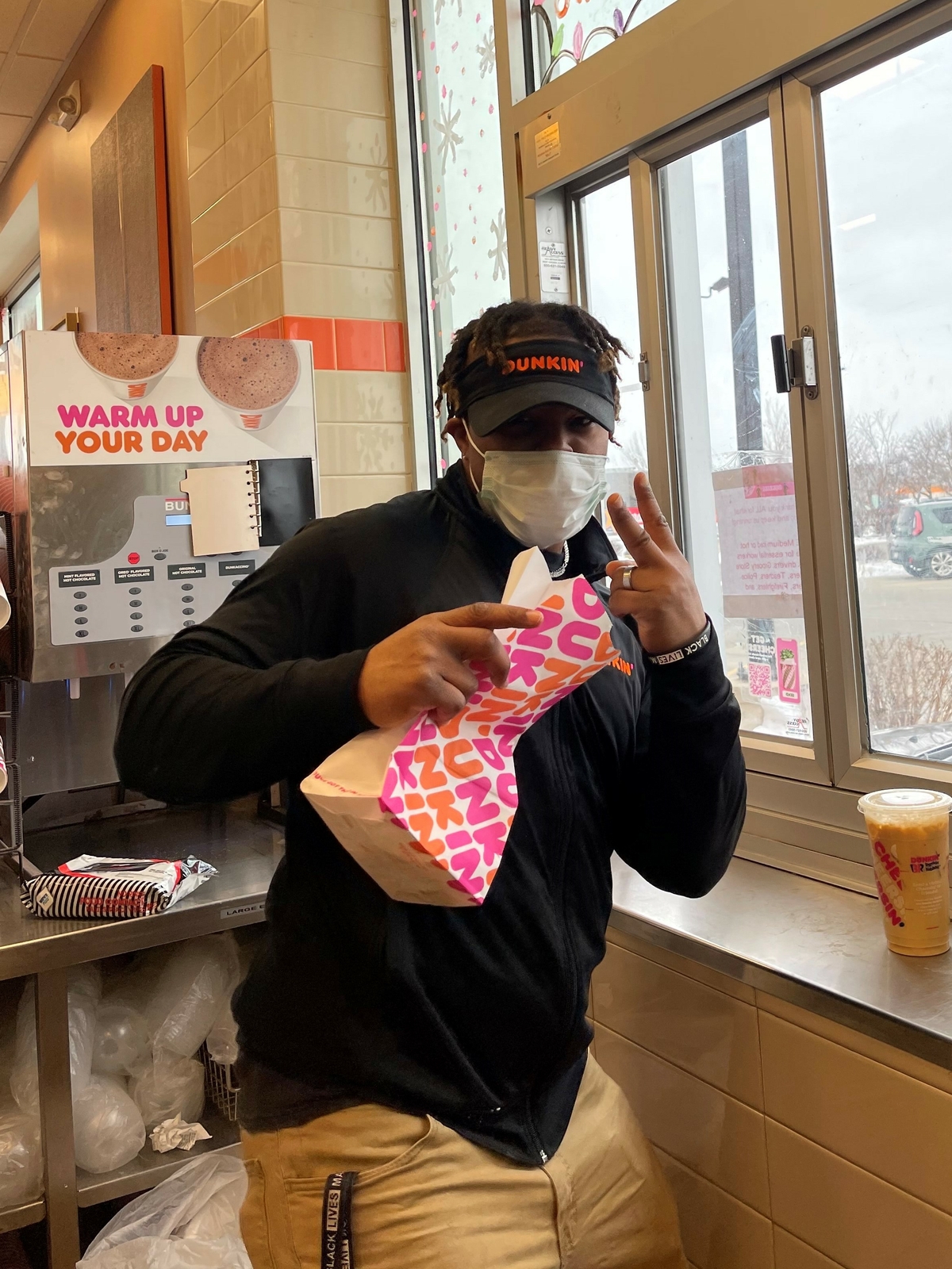 Wisconsin Dunkin’ Restaurant Crew Member Serves Up Happiness