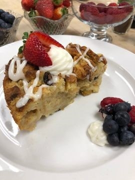 Celebrate National Croissant Day with a Croissant Bread Pudding Recipe
