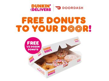 Get Free Donuts to Your Door This Weekend 