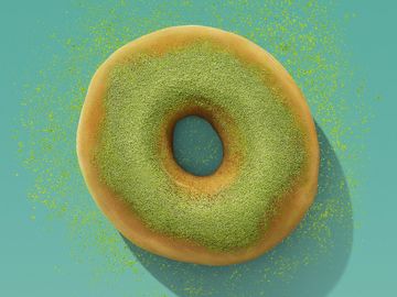 The Story Behind Dunkin’s New Matcha Topped Donut The Story Behind Dunkin’s New Matcha Topped Donut