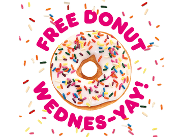 From Wednesday to “Wednes-YAY”: Dunkin’ Launches Free Donut Wednesdays From Wednesday to “Wednes-YAY”: Dunkin’ Launches Free Donut Wednesdays