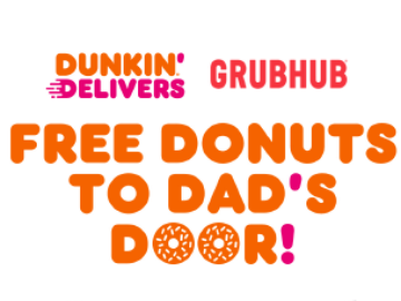 Celebrate Father’s Day Weekend with a Dunkin’ Delivery Deal