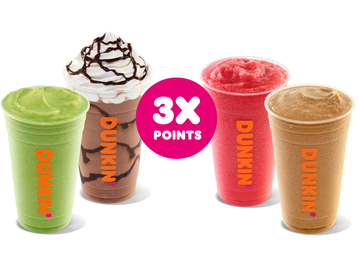 Cool Off This Summer With 3X Points on Frozen Beverages 