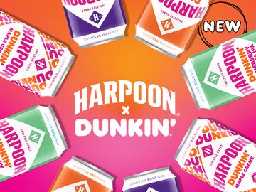 Harpoon Brewery and Dunkin’ Craft Three New Beers for Fall 