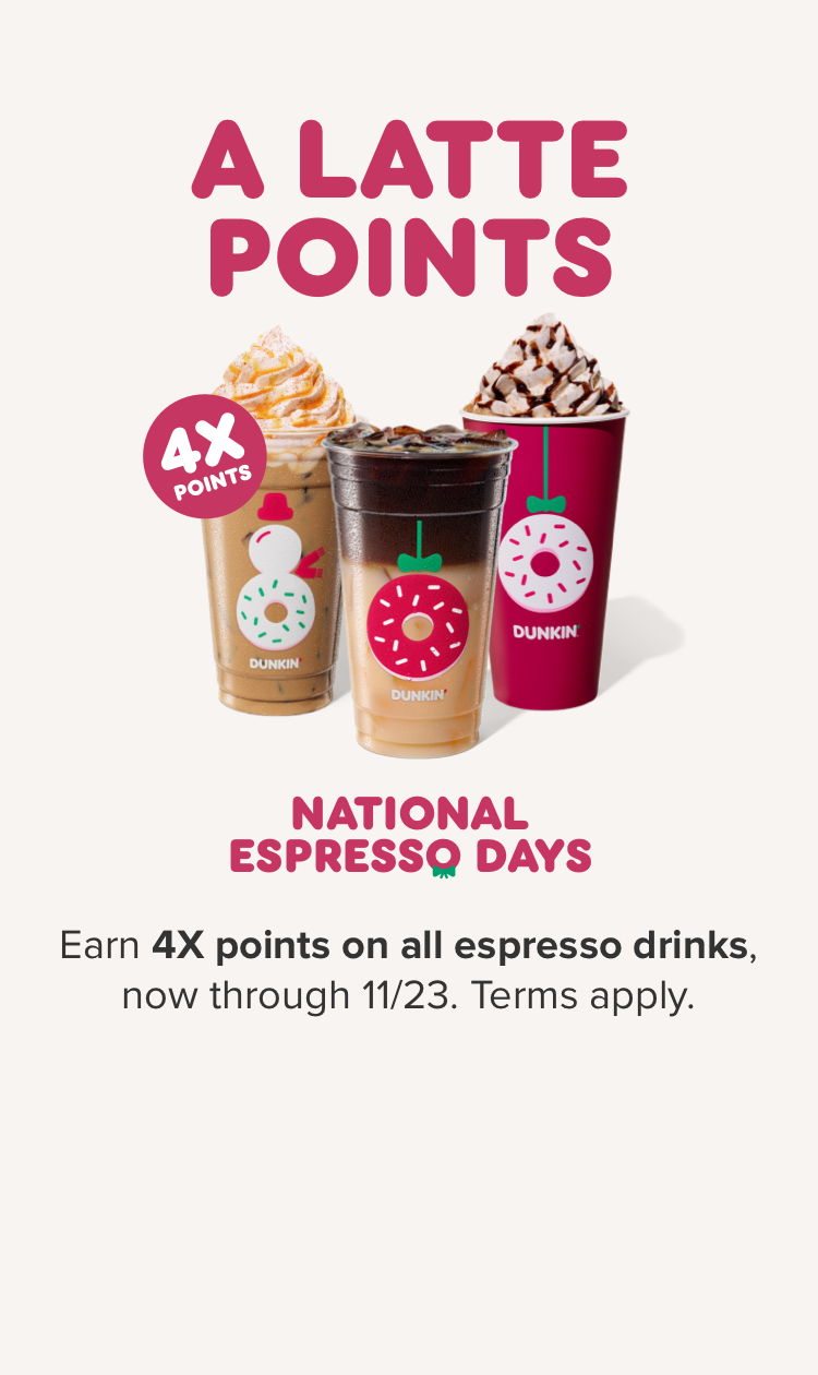 Celebrate National Espresso Day Even Longer with A Latte Points! 