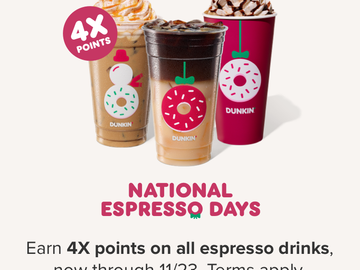 Celebrate National Espresso Day Even Longer with A Latte Points! 