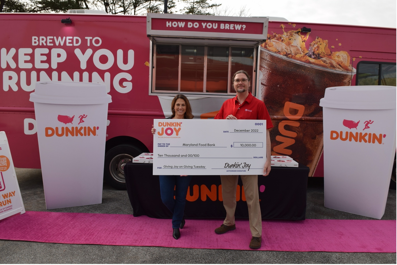 Dunkin’ Joy in Childhood Foundation® Gives a Double Shot of Support to Feeding America® on Giving Tuesday with $1 Million in Matching Donations